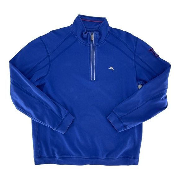 Tommy Bahama 1/4 Zip New York Giants Pullover Sz M - Picture 9 of 12